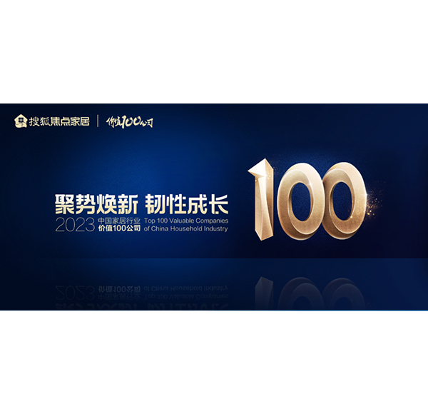 榮譽加冕！浪鯨衛浴榮膺“2023中國家居行業價值100公司”
